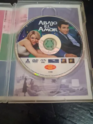 Abajo el Amor DVD Comedia Romántica Español