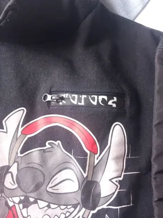 Sudadera Negra Stich Disney París