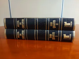 Cervantes Don Quijote edición lujo en 2 tomos 2007