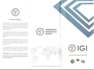 Esmeralda Natural Zambia 4.52ct IGI Corte Esmerald