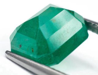 Esmeralda Natural Zambia 4.52ct IGI Corte Esmerald