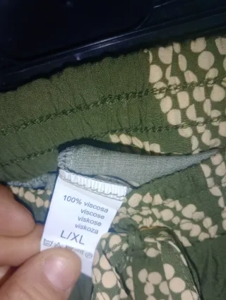 Pantalón ligero estampado T. L/XL