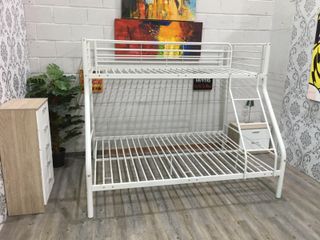 Litera Matrimonial Metálica Gris