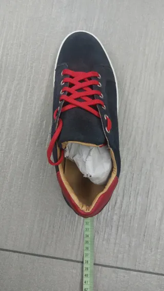 Sneakers uomo mis 42 blu .nuove