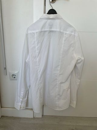 Camisa H&M Easy Iron Blanca Talla M