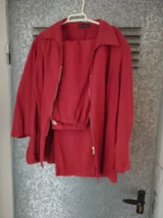 Conjunto Mujer Rojo talla 46
