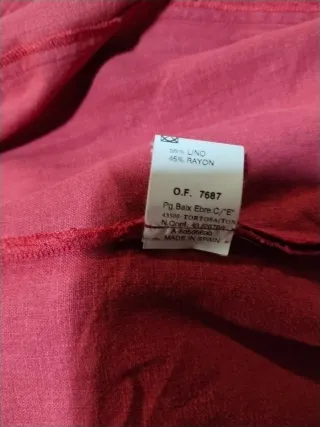 Conjunto Mujer Rojo talla 46
