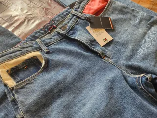 Jeans Tommy Hilfiger Uomo Blu Nuovi