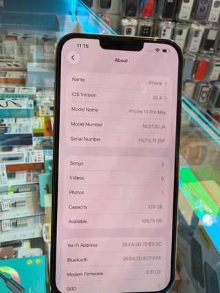 iPhone 13 Pro Max 128GB Oro