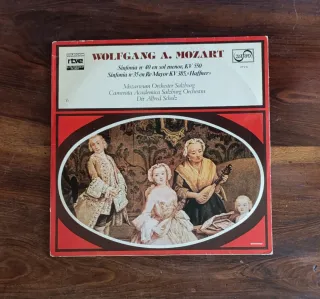 Vinilo Wolfgang A. Mozart Sinfonías 40 y 35