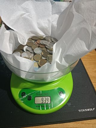 Maxi Lotto Monete Mondiali - Quasi 1 KG (939g)
