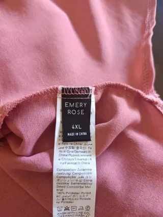 Blusa Emery Rose Talla Grande Rosa