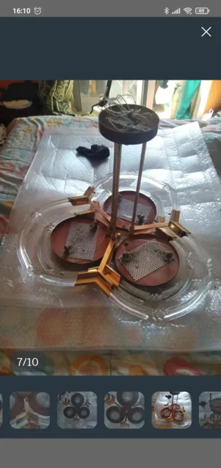 Lámpara vintage de techo