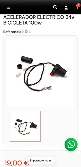 Bicicleta eléctrica IMR 12” 4A
