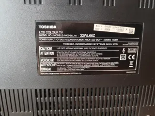 Televisión LCD Toshiba 32 Negra