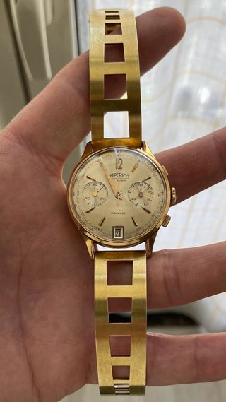 Orologio Imperios Oro Cronografo Data