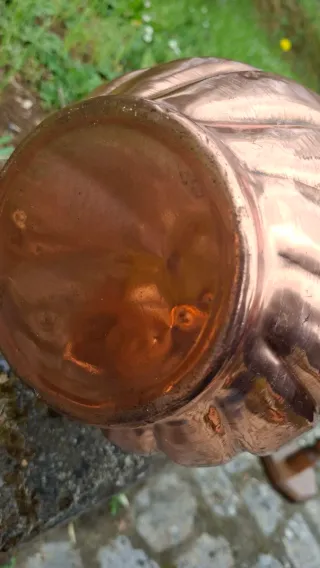 Copri Vaso in Rame Decorato