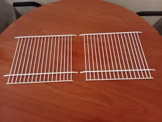 Rejillas metálicas blancas para frigorífico bosch