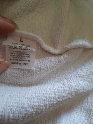 Felpa A.W BRAND SAINTS uomo bianca L.