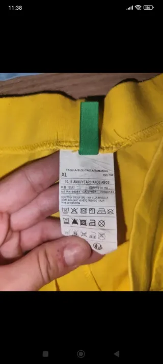 Conjunto Benetton niña 10/11 años