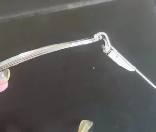 Montura de gafas Morel Plata