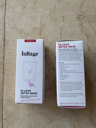 6x Mascarilla Lullage Detox Peel-Off