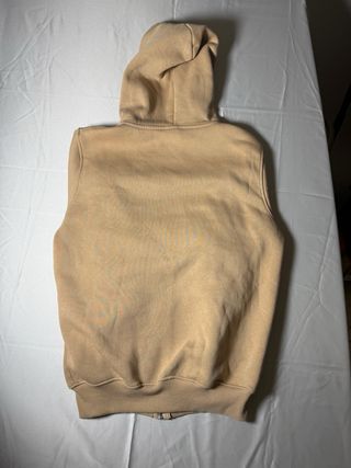 Felpa Stone Island Beige con Cappuccio e Zip