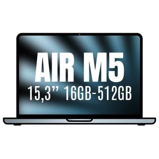Portátil Apple MacBook AIR 15 M5 16GB 512GB