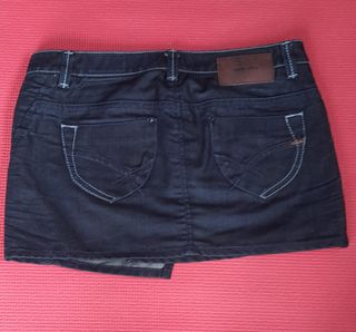 Minigonna jeans Gas lavaggio scuro tg 27