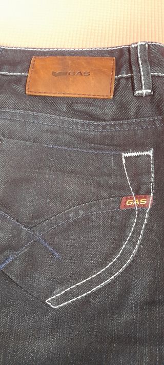 Minigonna jeans Gas lavaggio scuro tg 27