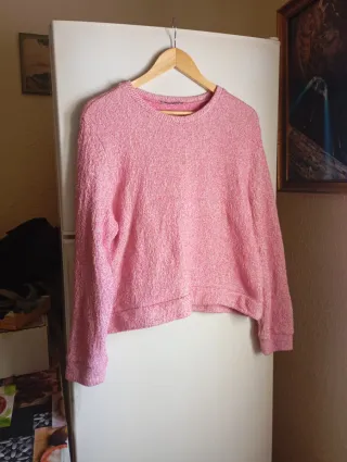 Blusa rosa de punto