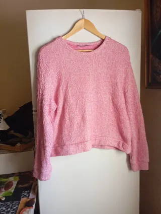 Blusa rosa de punto