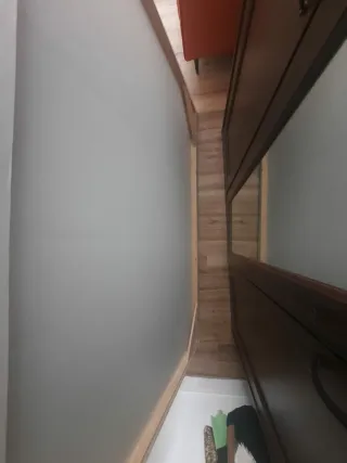 Mapa del Mundo Lienzo Azul y Blanco