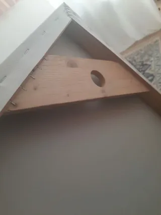 Mapa del Mundo Lienzo Azul y Blanco