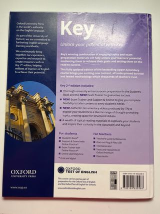 Key to Bachillerato 2. Student's Book. 2 Edition