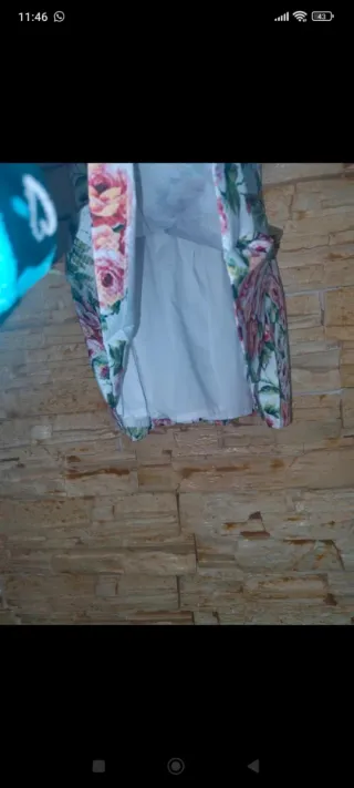 Vestido flores Dolce Petit 12 años