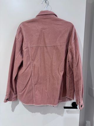 Sobrecamisa pana Zara coral Talla S
