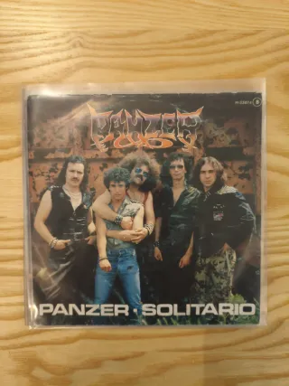 LOTE 4 SINGLES PANZER HEAVY ROCK POWER POP AOR