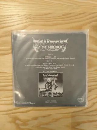 LOTE 4 SINGLES PANZER HEAVY ROCK POWER POP AOR