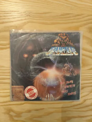 LOTE 4 SINGLES PANZER HEAVY ROCK POWER POP AOR