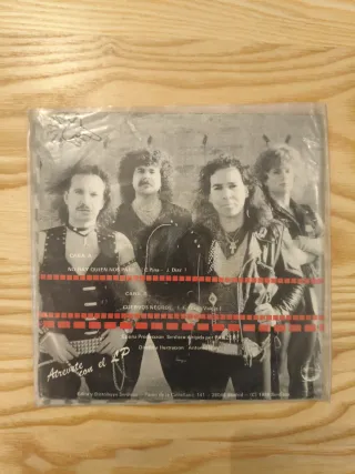 LOTE 4 SINGLES PANZER HEAVY ROCK POWER POP AOR