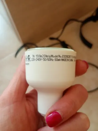 Lámpara de escritorio Ikea Lagra Negra