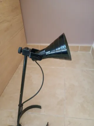 Lámpara de escritorio Ikea Lagra Negra