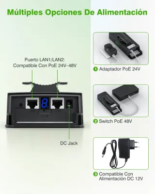 Adalov CPE882 WiFi 6 Ponte Wireless