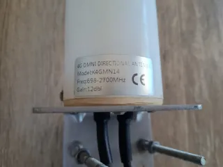 Antena 4G LTE Exterior 12dBi + 2x10m cable