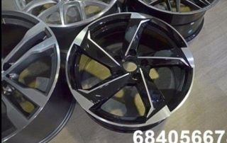 LLANTAS NEW RS7 ROTOR BLACK 5X112 AUDI