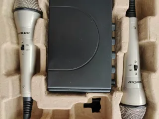 Set Karaoke con 2 Micrófonos metal REGALO COMUNIÓN