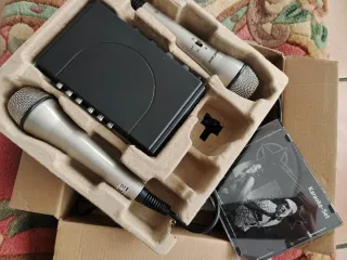 Set Karaoke con 2 Micrófonos metal REGALO COMUNIÓN