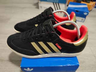 Adidas Samba Sneakers Nero Oro