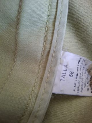 Chaqueta americana color beige